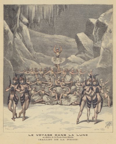 Grand ballet des flocons de neige - French School